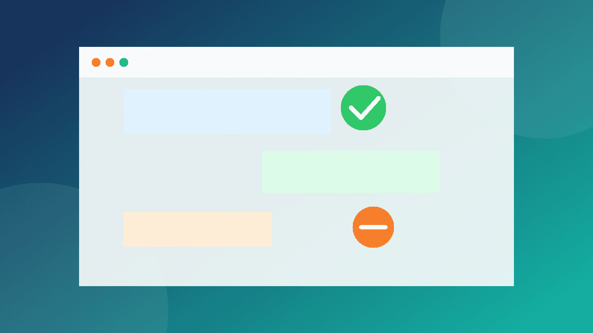 Ilustrasi chat support dengan tanda refill dan cancel.